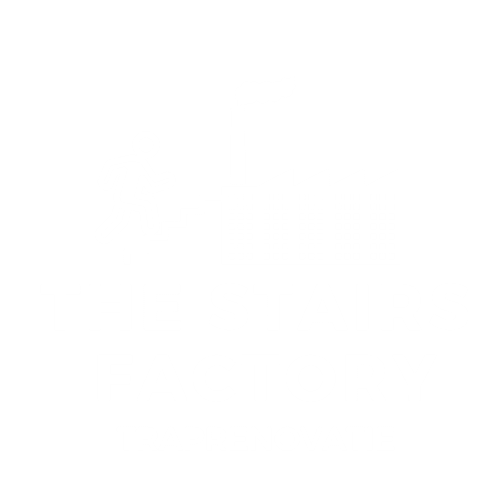 logo thestairsfactory wit